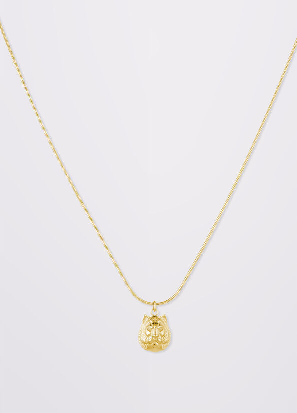 Collana con charm leone