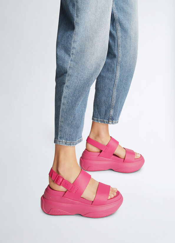 Sandali chunky monocromo