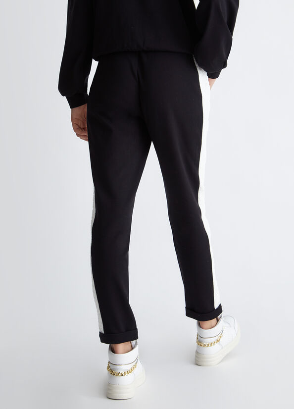 Pantaloni jogging in jersey