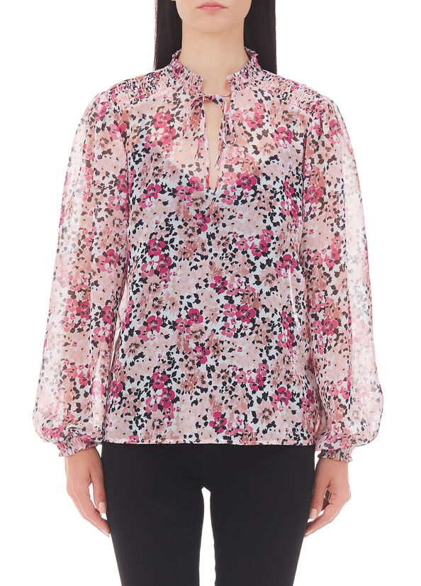 Blusa a fiori