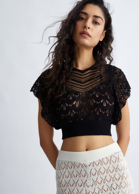Top ecosostenibile in maglia