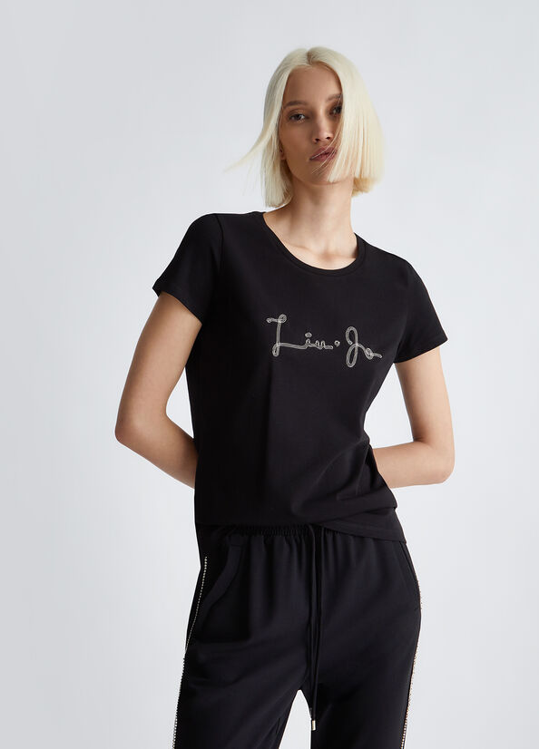 T-shirt con logo