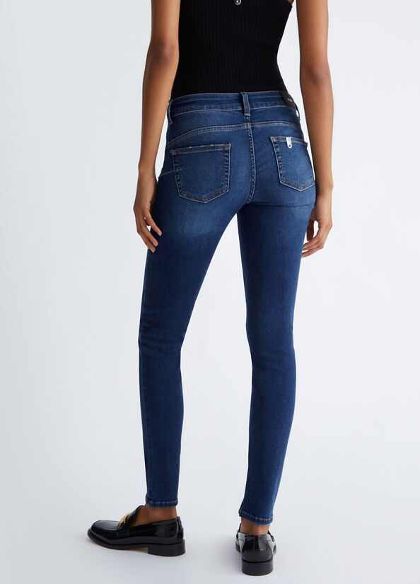 Jeans skinny bottom up