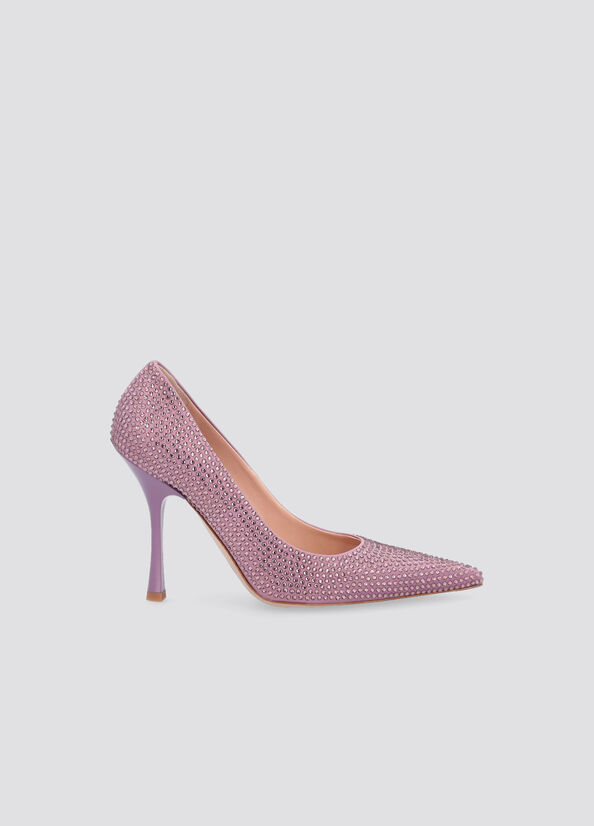 Décolleté con strass