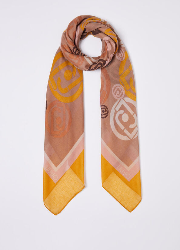 Foulard ecosostenibile con logo