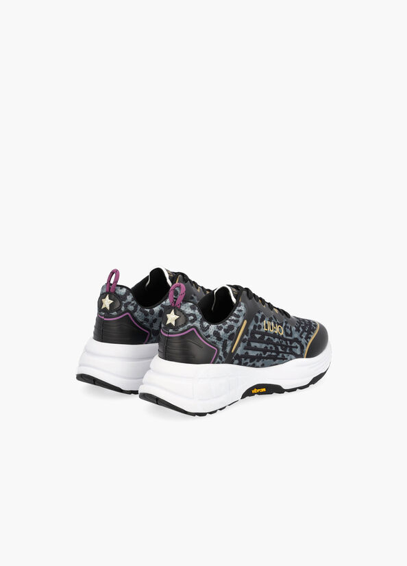 Sneakers ecosostenibile stampa animalier