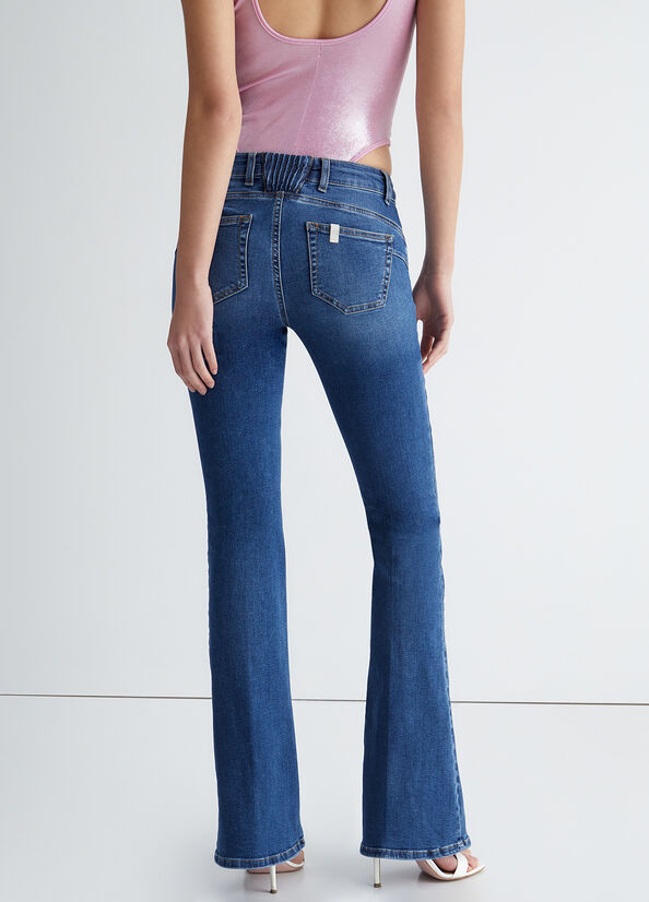 Jeans flare bottom up