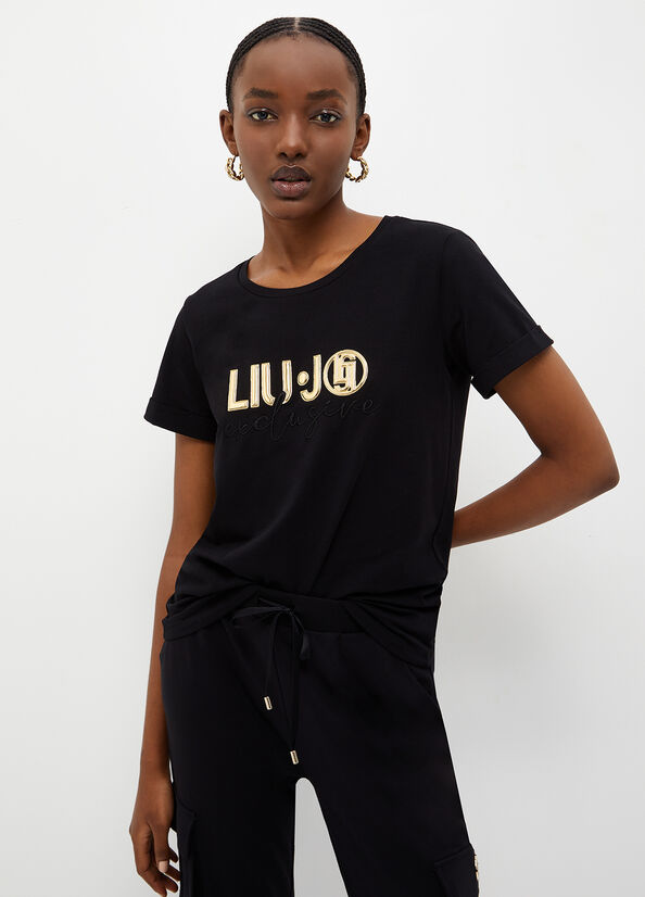 T-shirt ecosostenibile con logo
