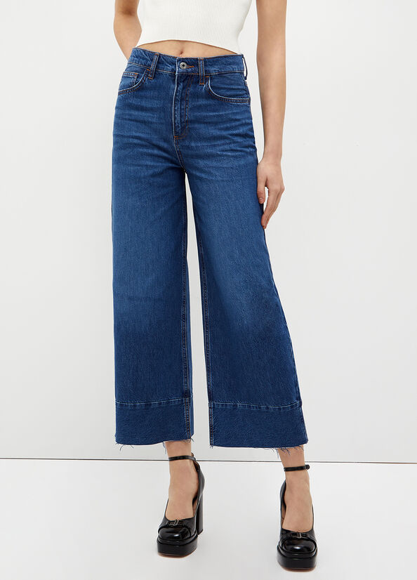 Jeans flare ecosostenibile