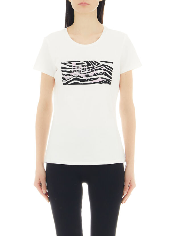 T-shirt ecosostenibile con logo