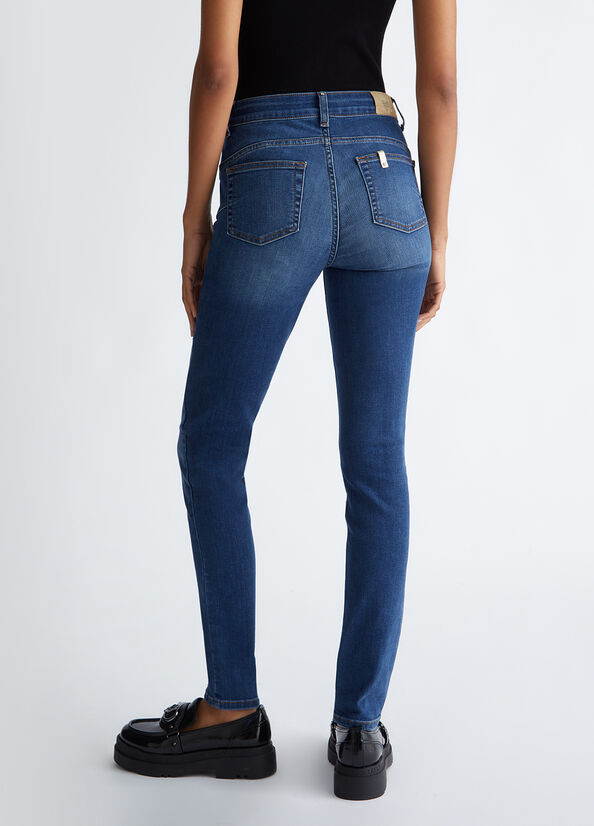 Jeans skinny bottom up