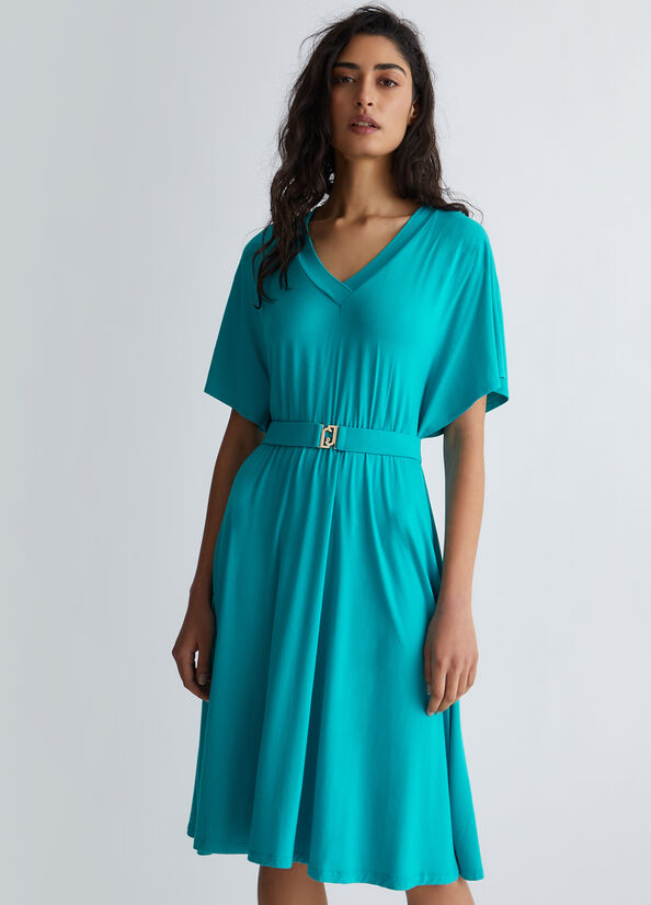 Vestito con cintura