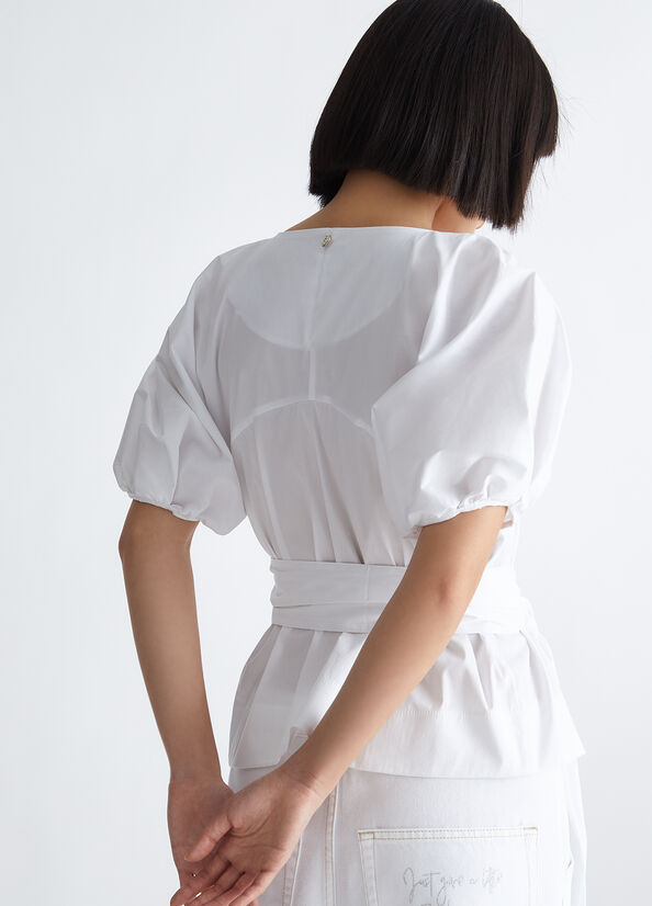 Blusa in popeline