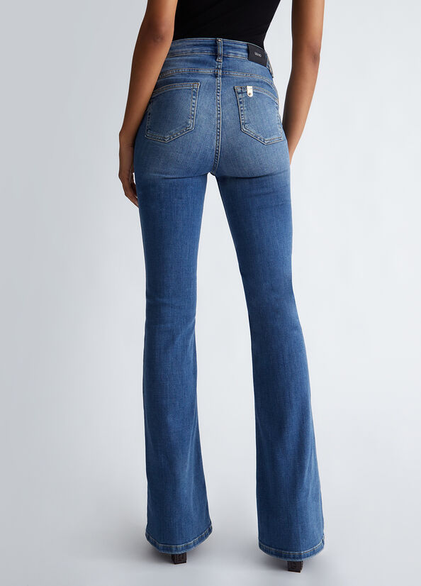 Jeans flare bottom up
