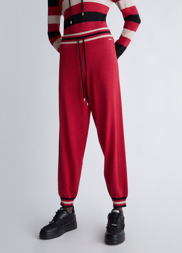 Pantaloni in maglia ecosostenibili