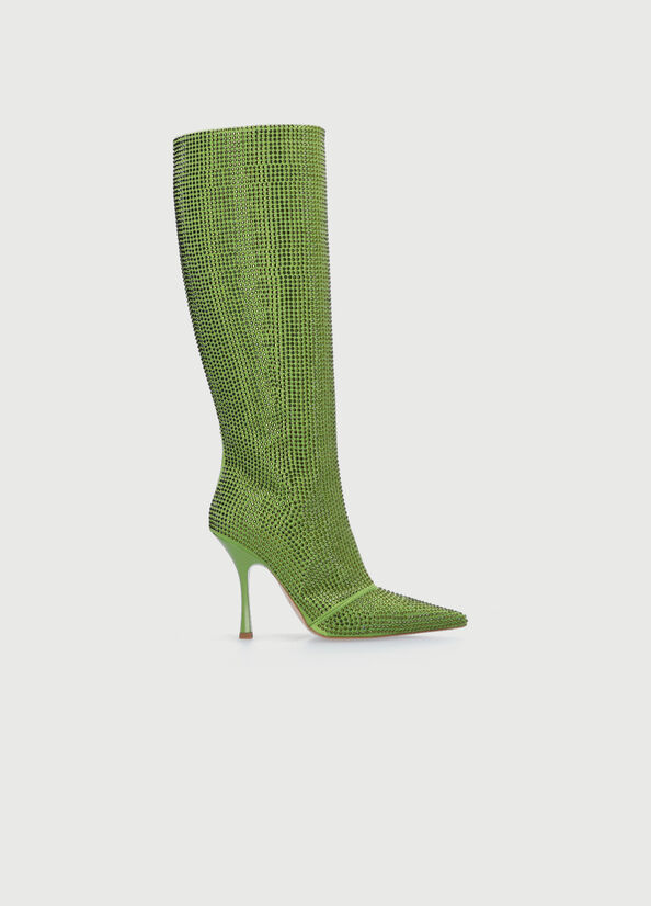 Stivali alti con strass Leonie Hanne x Liu Jo