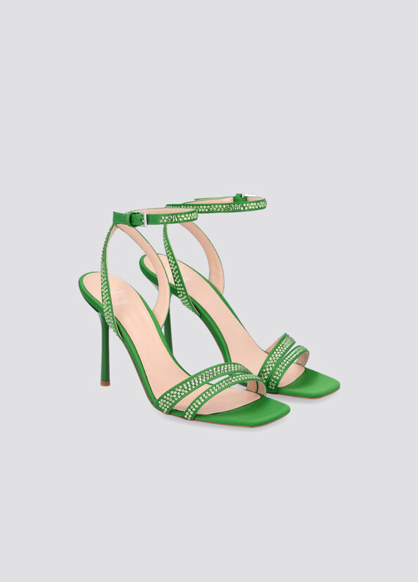 Sandali con strass