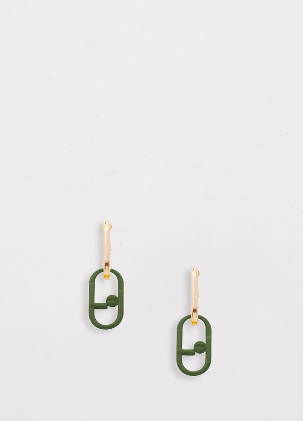 Orecchini pendenti con monogram