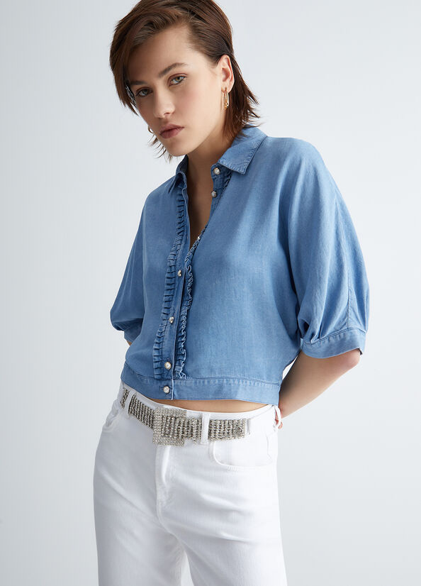 Camicia in denim