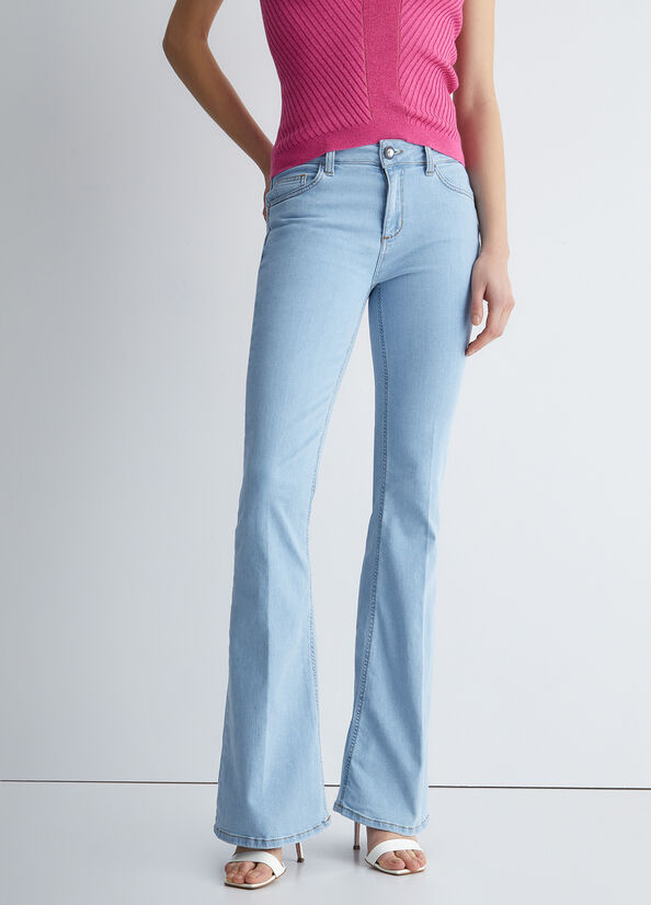 Jeans flare bottom up