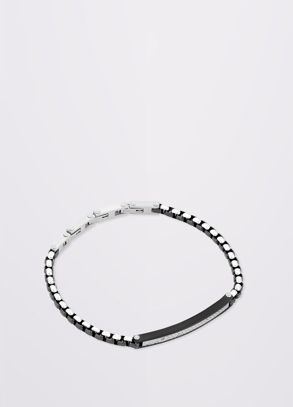 Bracciale da uomo in acciaio