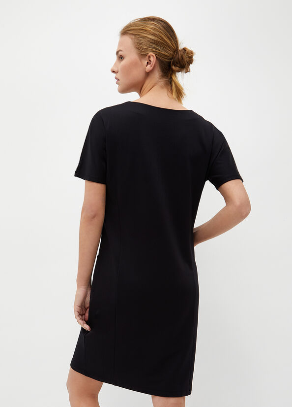 Vestito in felpa con strass