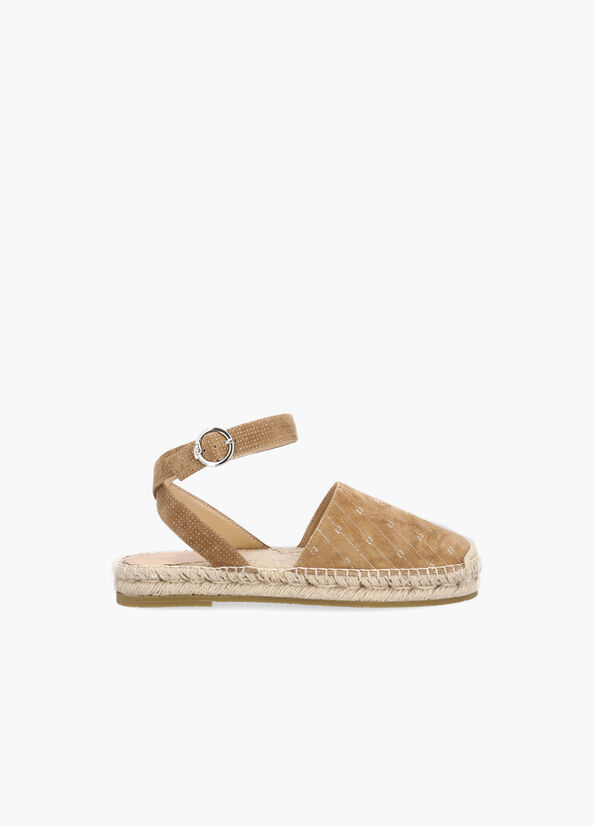 Espadrillas in camoscio