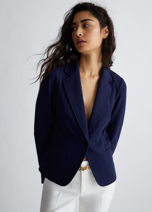 Blazer in felpa