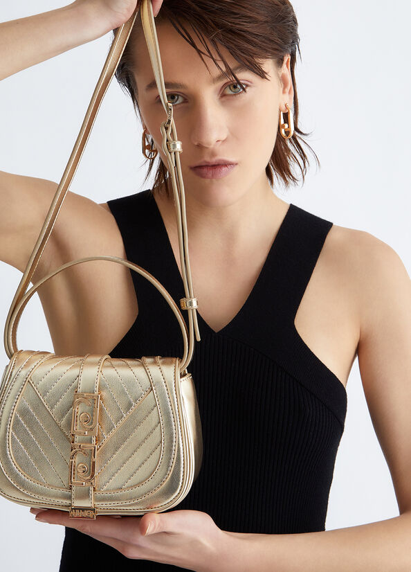 Borsa a tracolla con logo