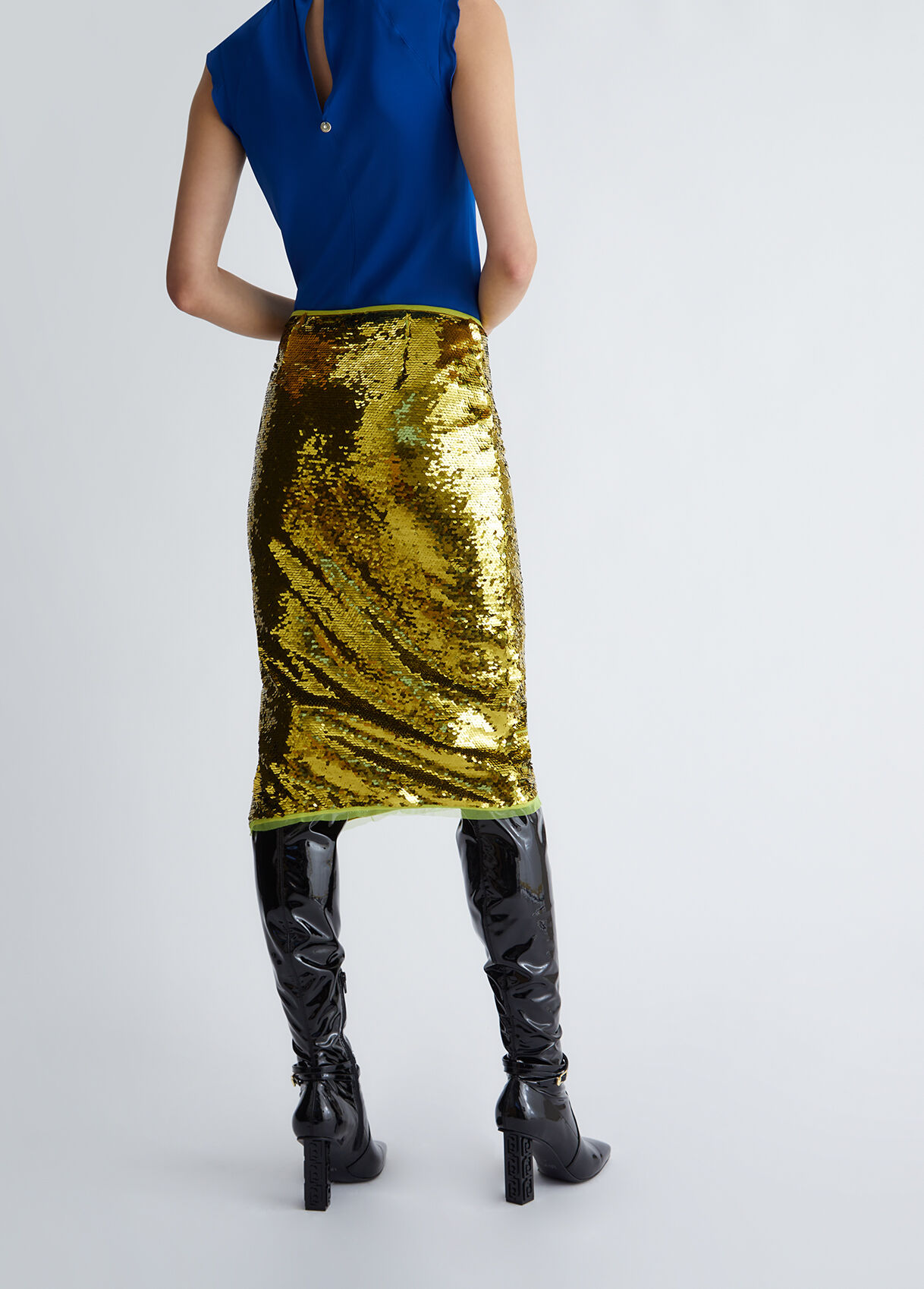 Midskirt with sequins