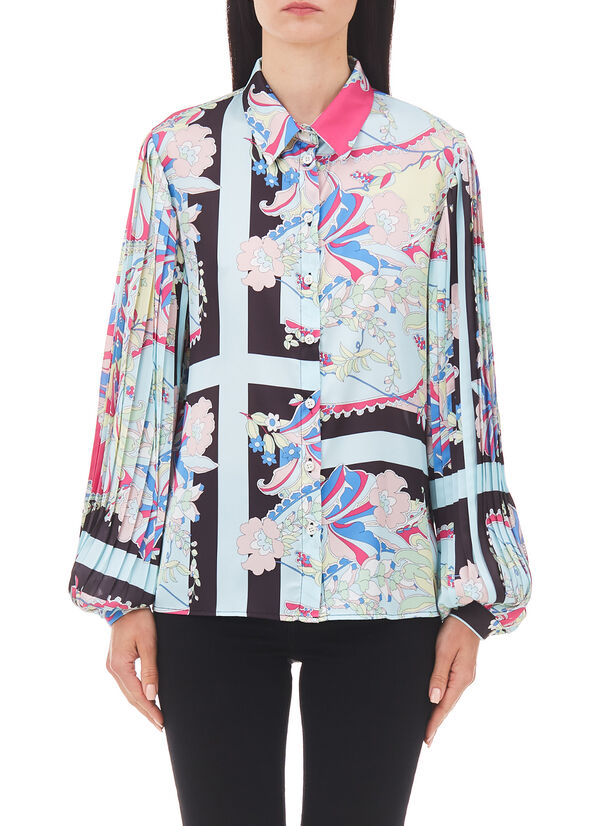 Camicia in raso