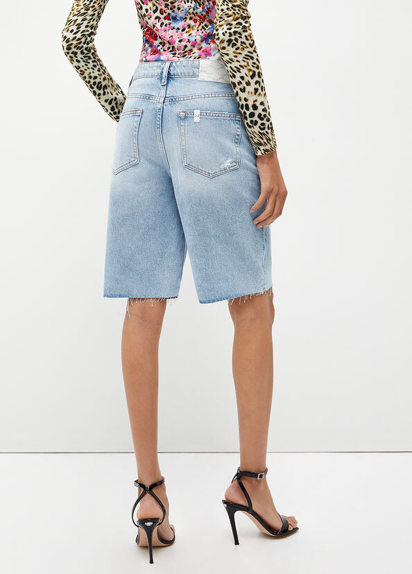 Short in denim