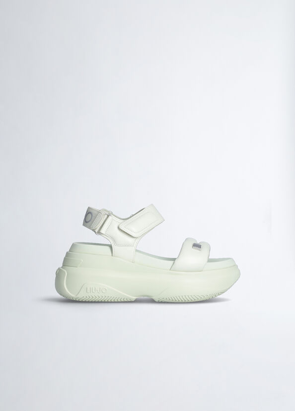 Sandali chunky monocromo