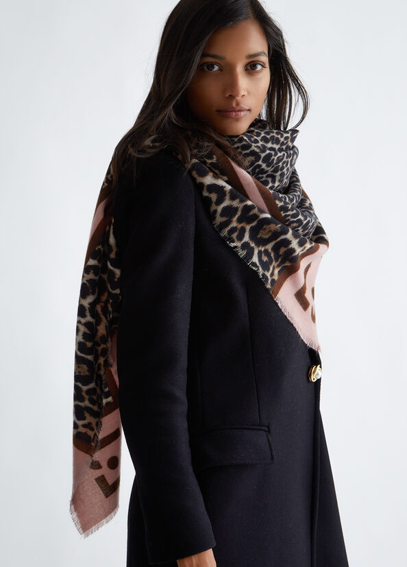 Foulard animalier ecosostenibile