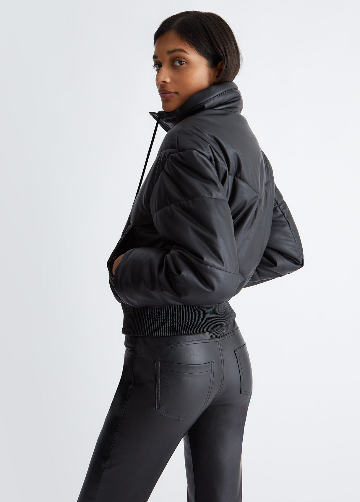 Quilted padded jacket