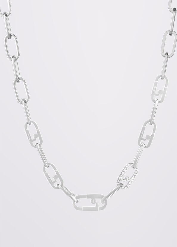 Collana con catena monogram