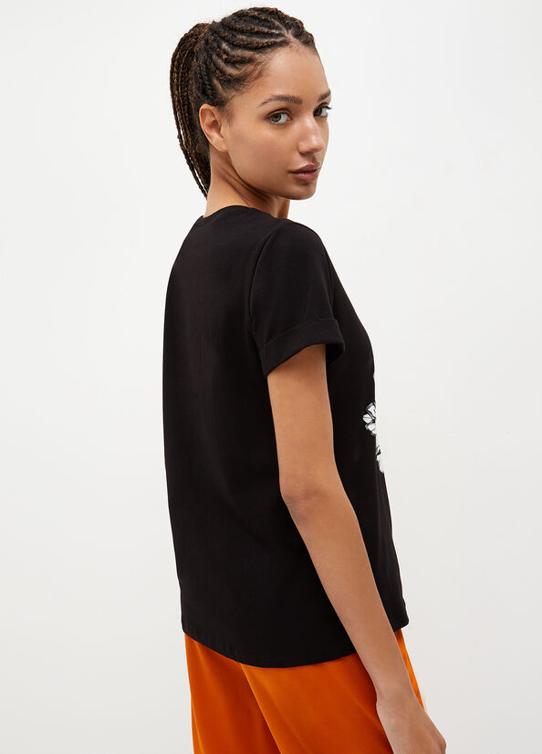T-shirt ecosostenibile con stampa