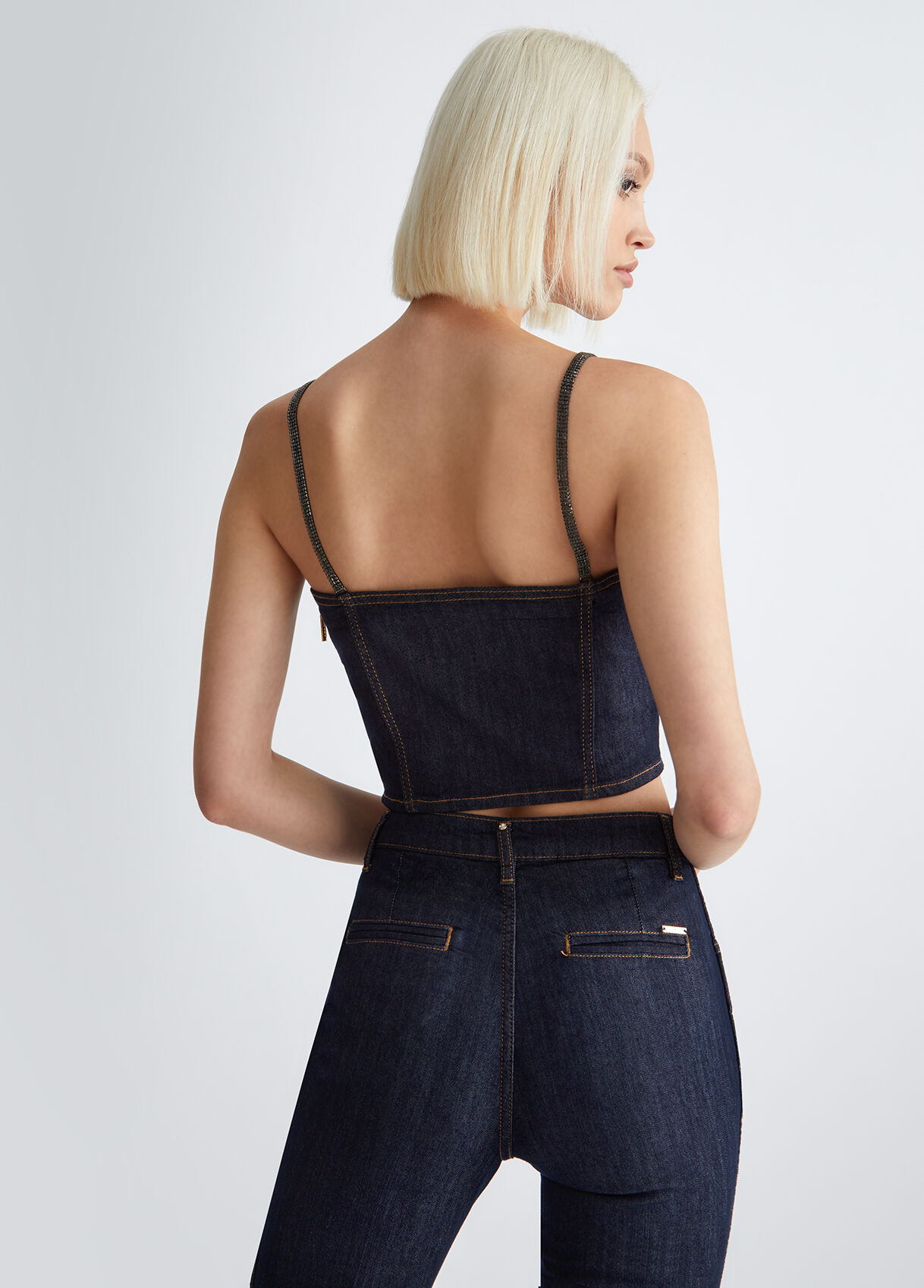 Denim top