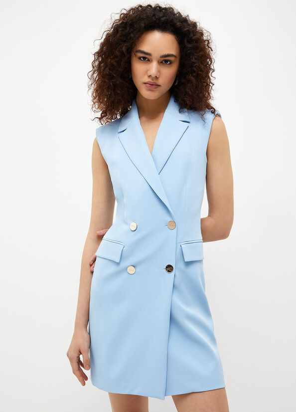 Vestito doppiopetto stretch