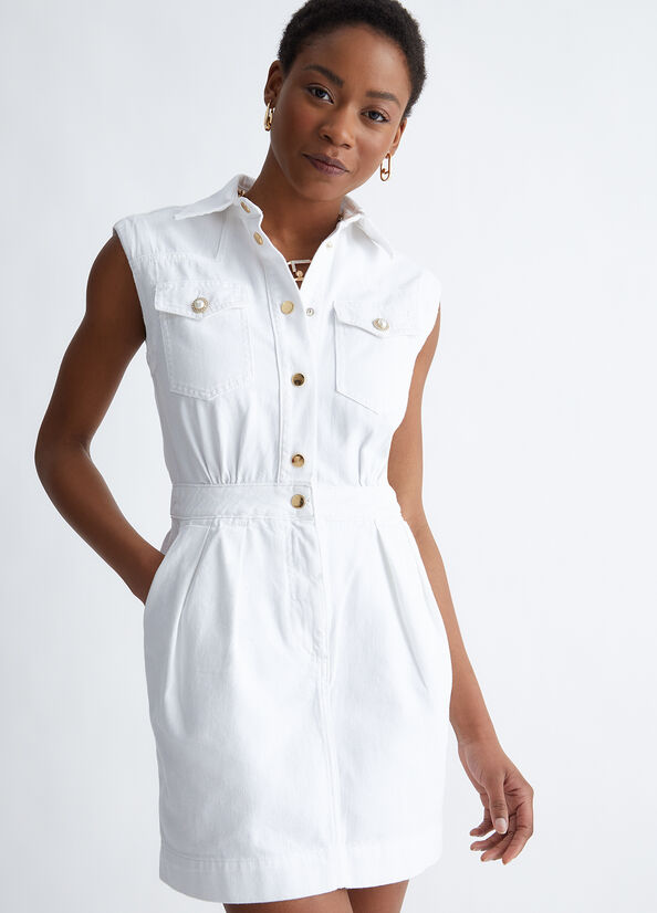 Vestito chemisier in denim