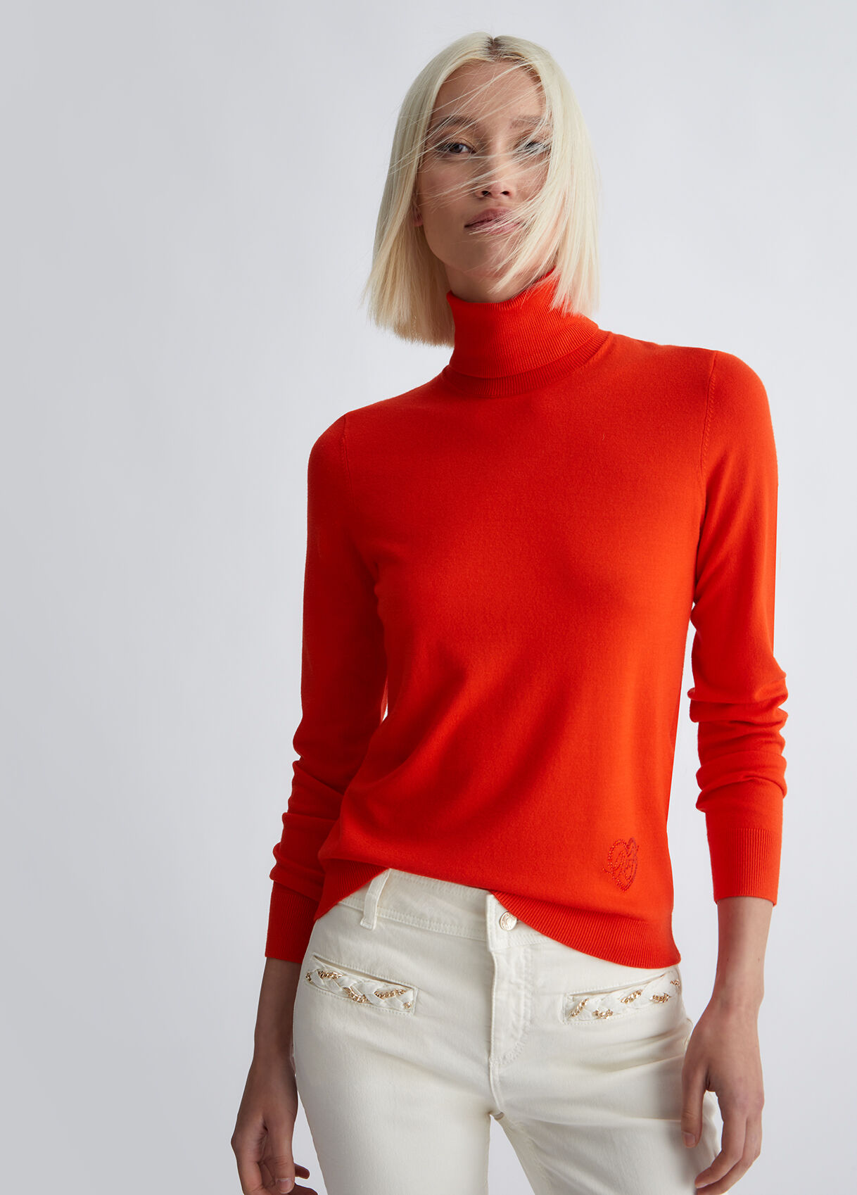 Eco-friendly turtleneck