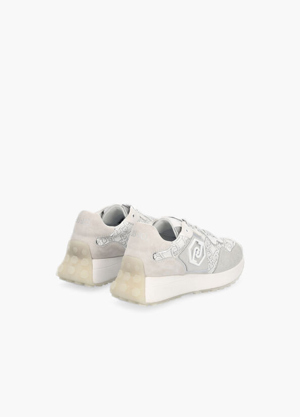 Sneakers con micro strass