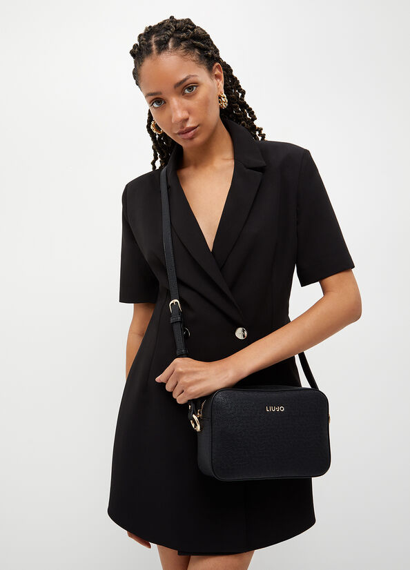 Borsa a tracolla con logo