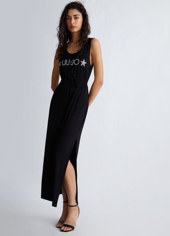 Vestito con logo