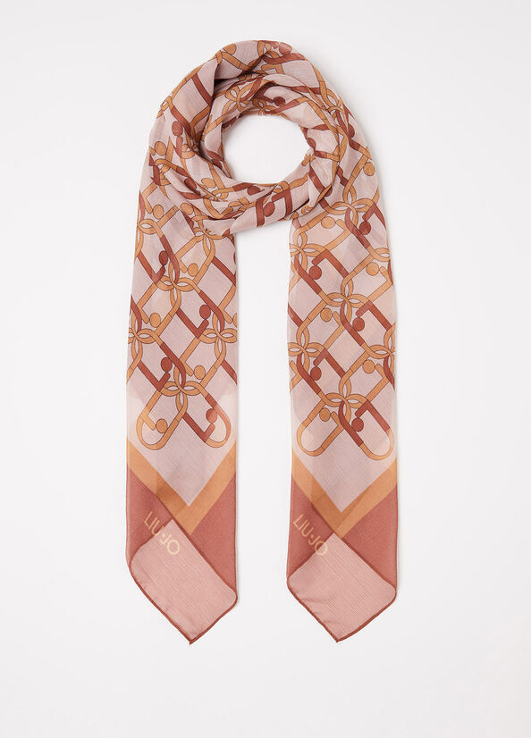 Foulard con logo