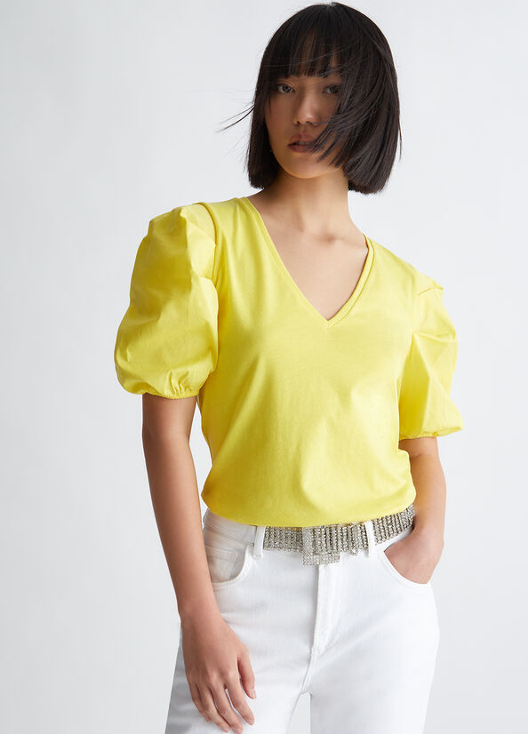 T-shirt in jersey di cotone