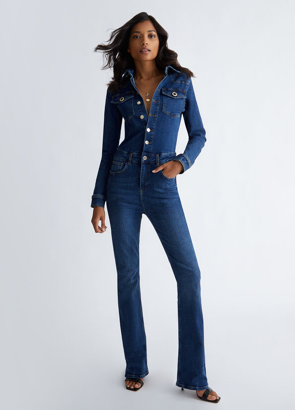 Tuta ecosostenibile in denim