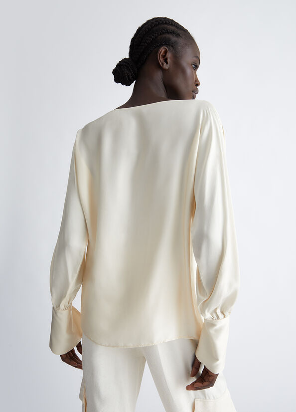 Blusa in raso