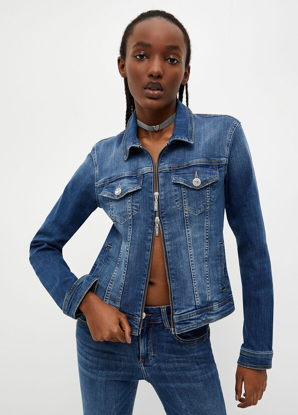 Giubbotto in denim