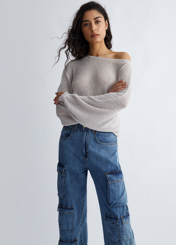 Pullover in lurex®